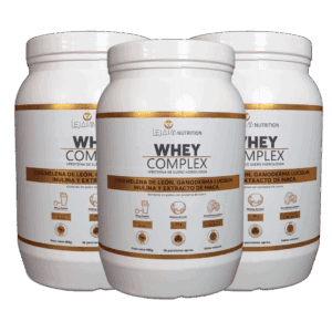 3 tarros Proteina Whey Complex